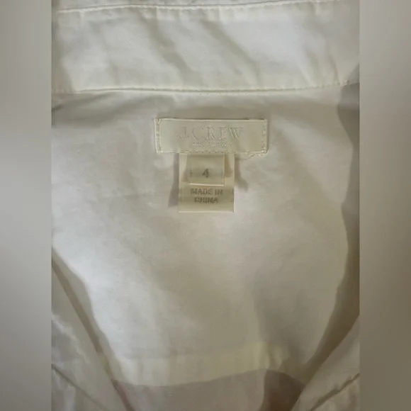 J. Crew Jewelled Collar Boy Blouse - Picture 3 of 12